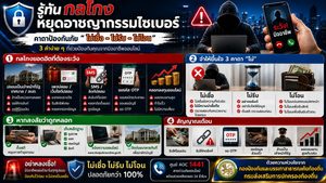 #ประชาสัมพันธ์การสร้างความรู้ความเข้าใจเพื่อป้องกันการหลอกลวงทางออนไลน์ (Scammer)